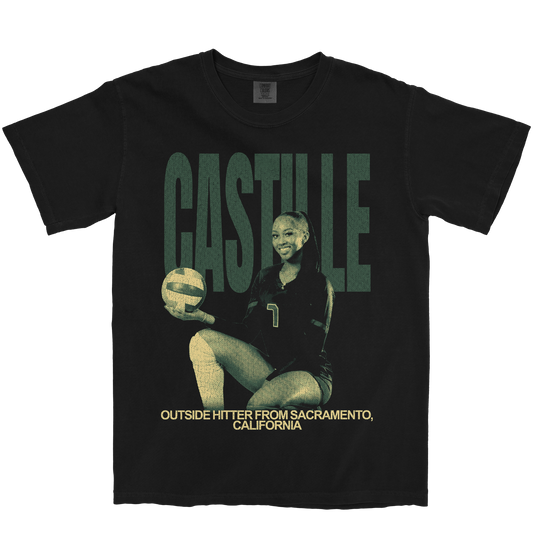 ISIS CASTILLE VINTAGE BLACK TEE
