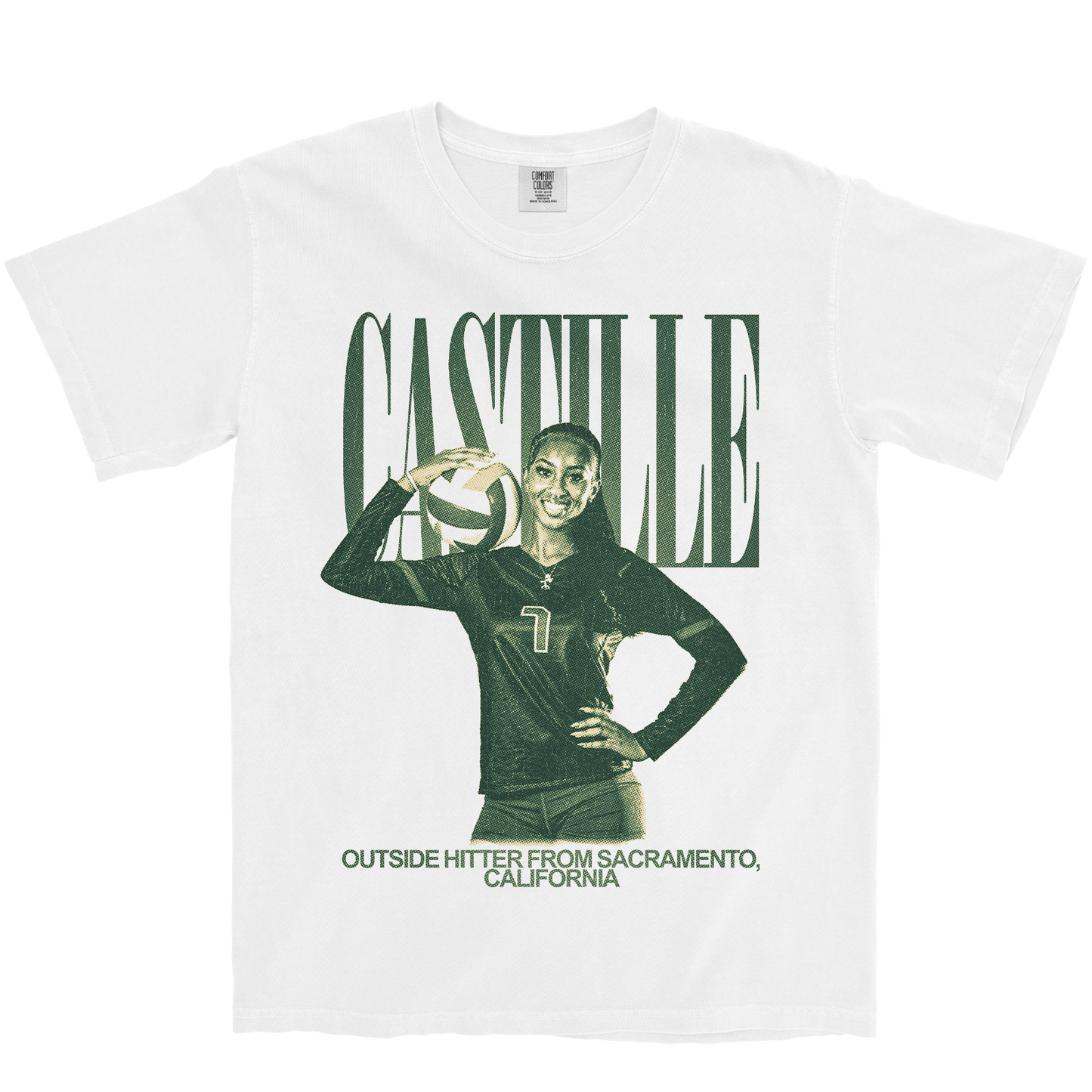 ISIS CASTILLE VINTAGE WHITE TEE