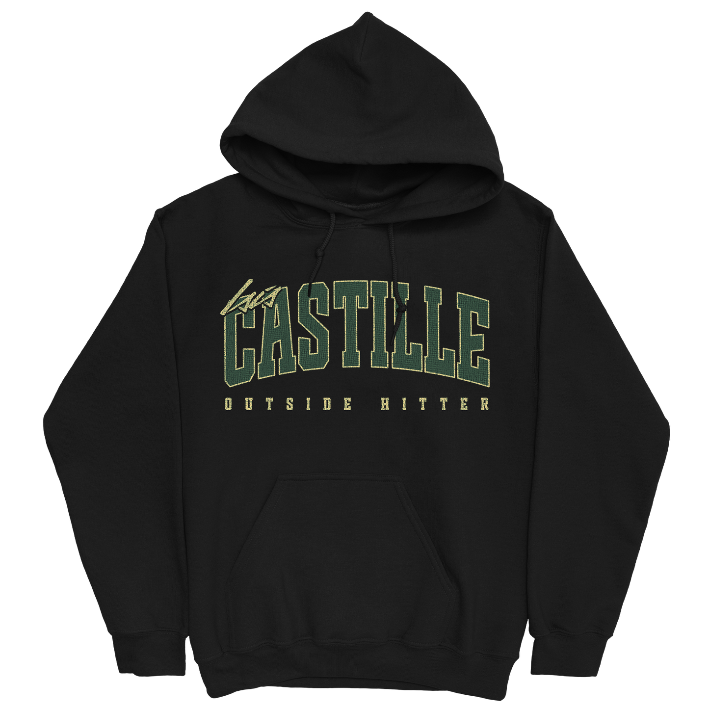 ISIS CASTILLE RETRO BLACK HOODIE