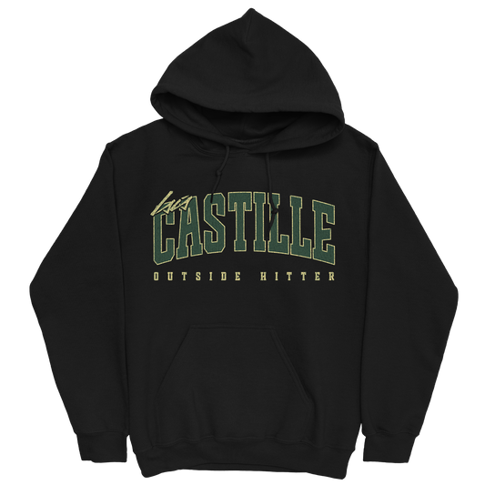 ISIS CASTILLE RETRO BLACK HOODIE