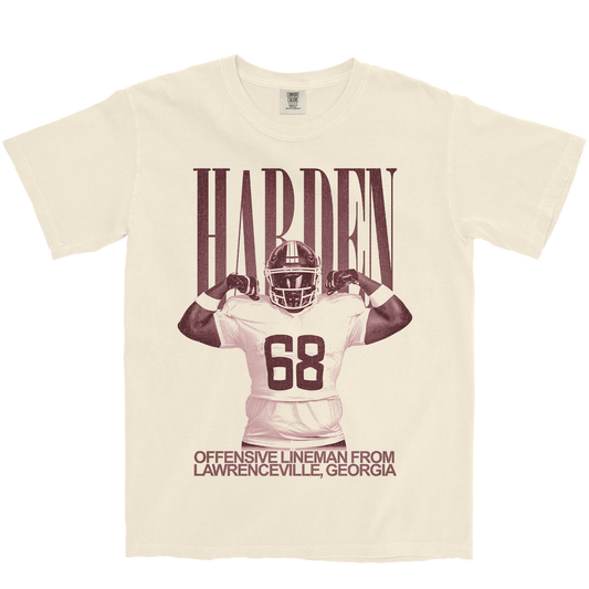 DEREK HARDEN VINTAGE IVORY TEE