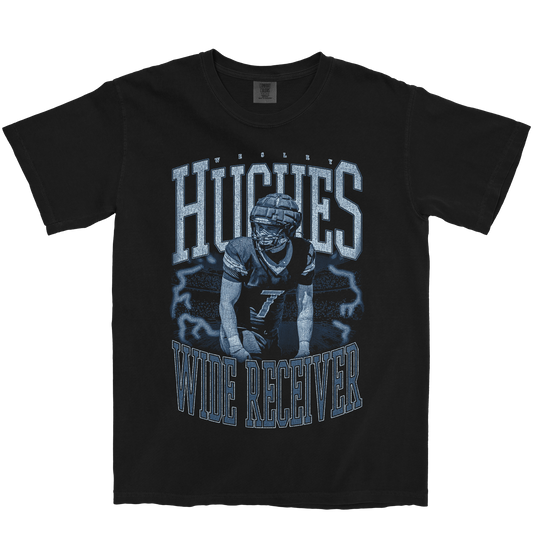 WESLEY HUGHES VINTAGE BLACK TEE
