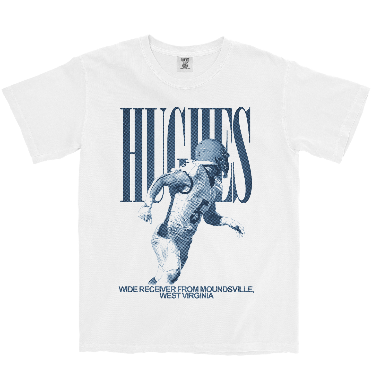 WESLEY HUGHES VINTAGE WHITE TEE