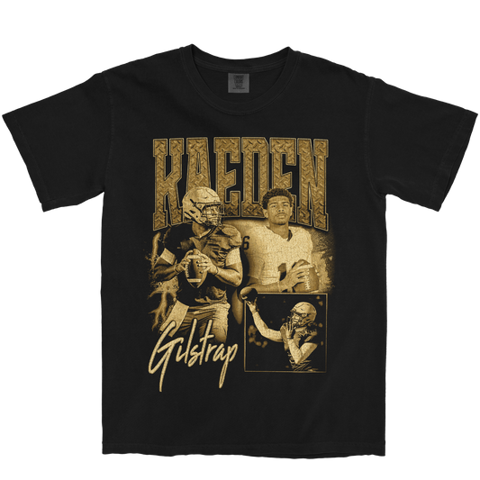 KAEDEN GILSTRAP GRAPHIC BLACK TEE