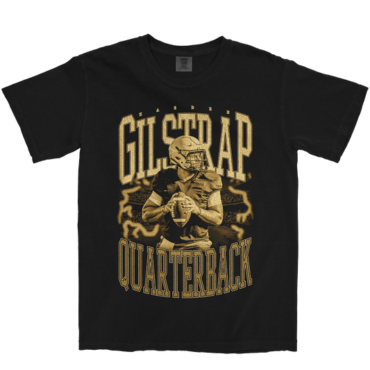KAEDEN GILSTRAP VINTAGE BLACK TEE
