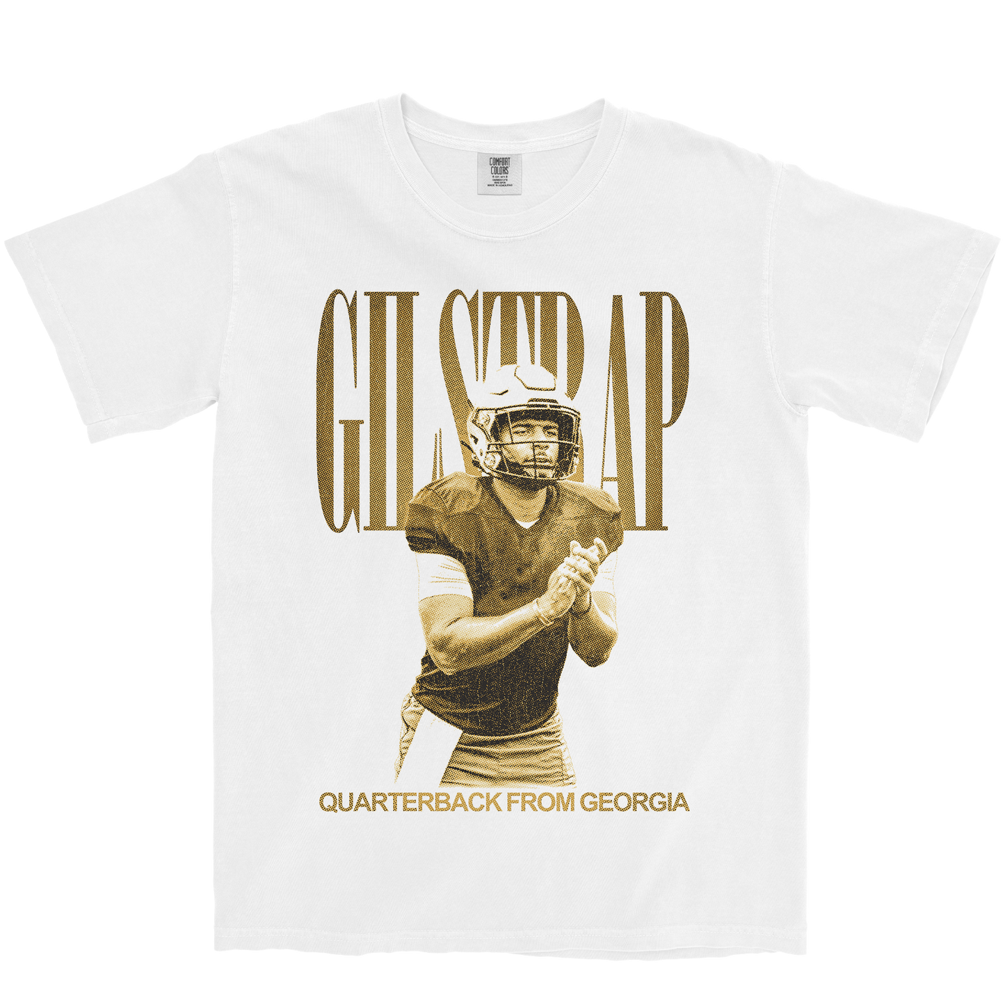 KAEDEN GILSTRAP VINTAGE WHITE TEE