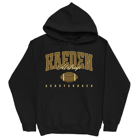 KAEDEN GILSTRAP RETRO BLACK HOODIE