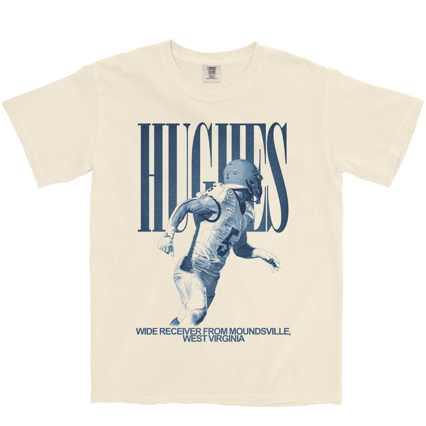 WESLEY HUGHES VINTAGE IVORY TEE