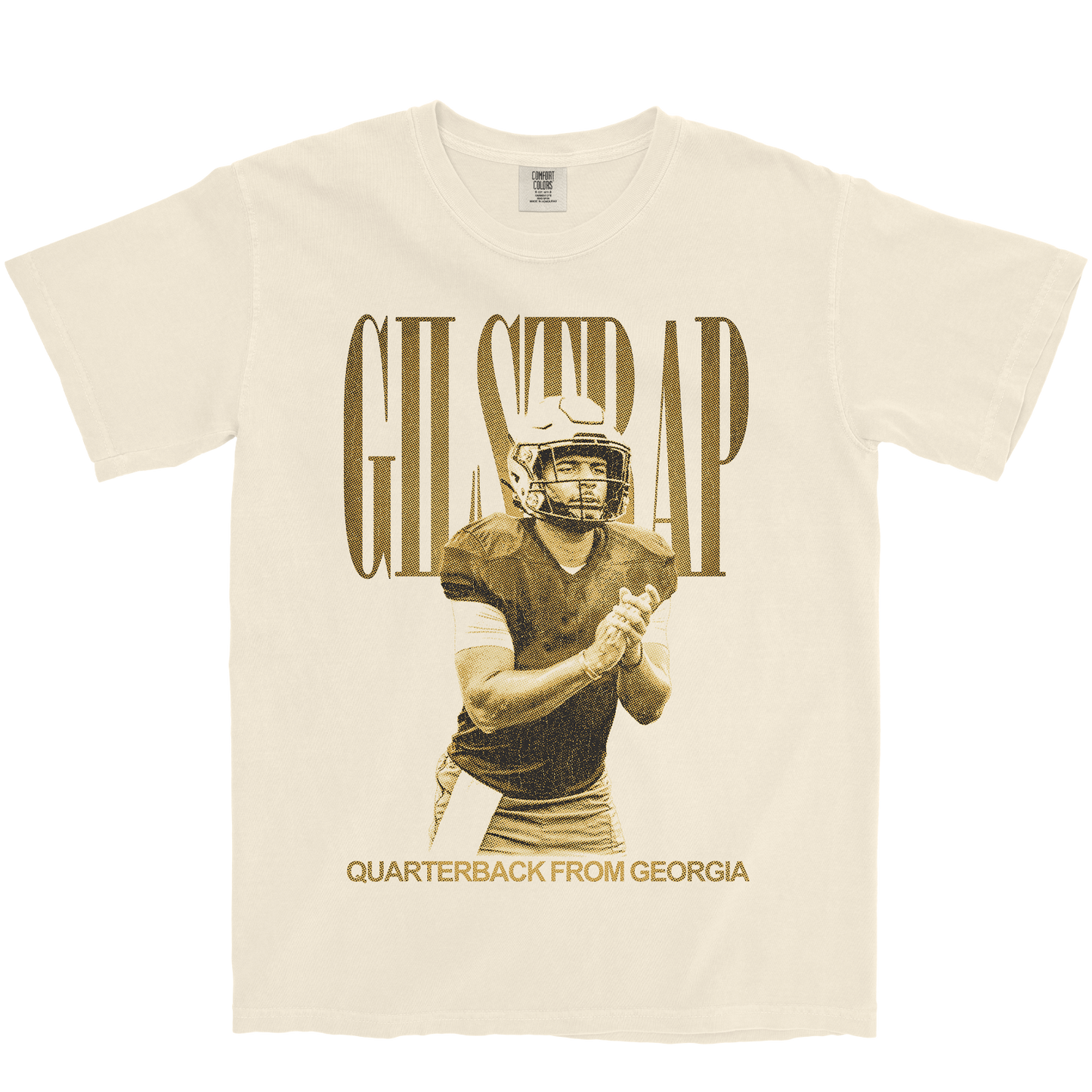 KAEDEN GILSTRAP VINTAGE IVORY TEE