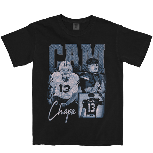 CAM CHAPA GRAPHIC BLACK TEE