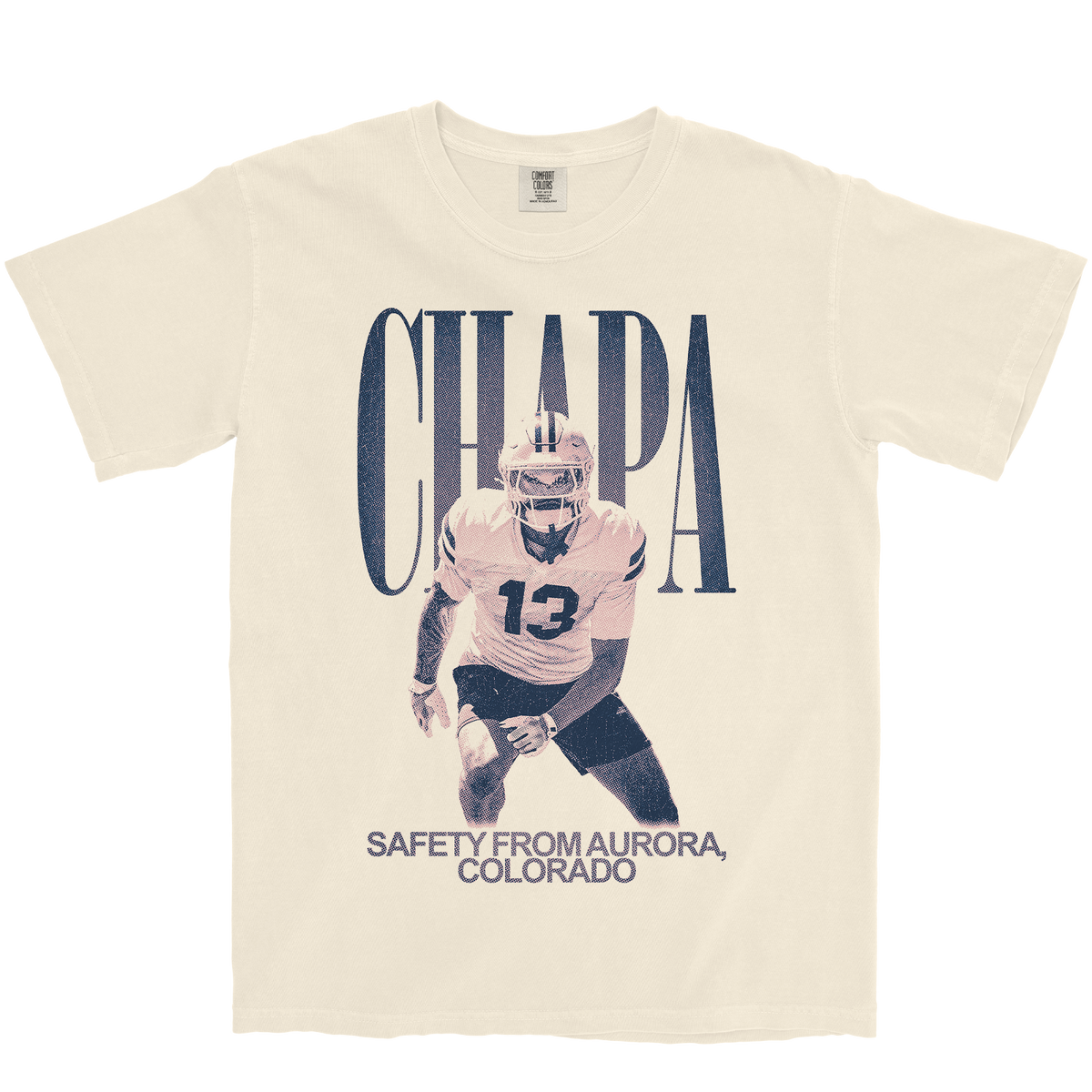CAM CHAPA VINTAGE IVORY TEE