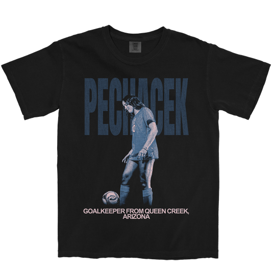 KENDALL PECHACEK VINTAGE BLACK TEE