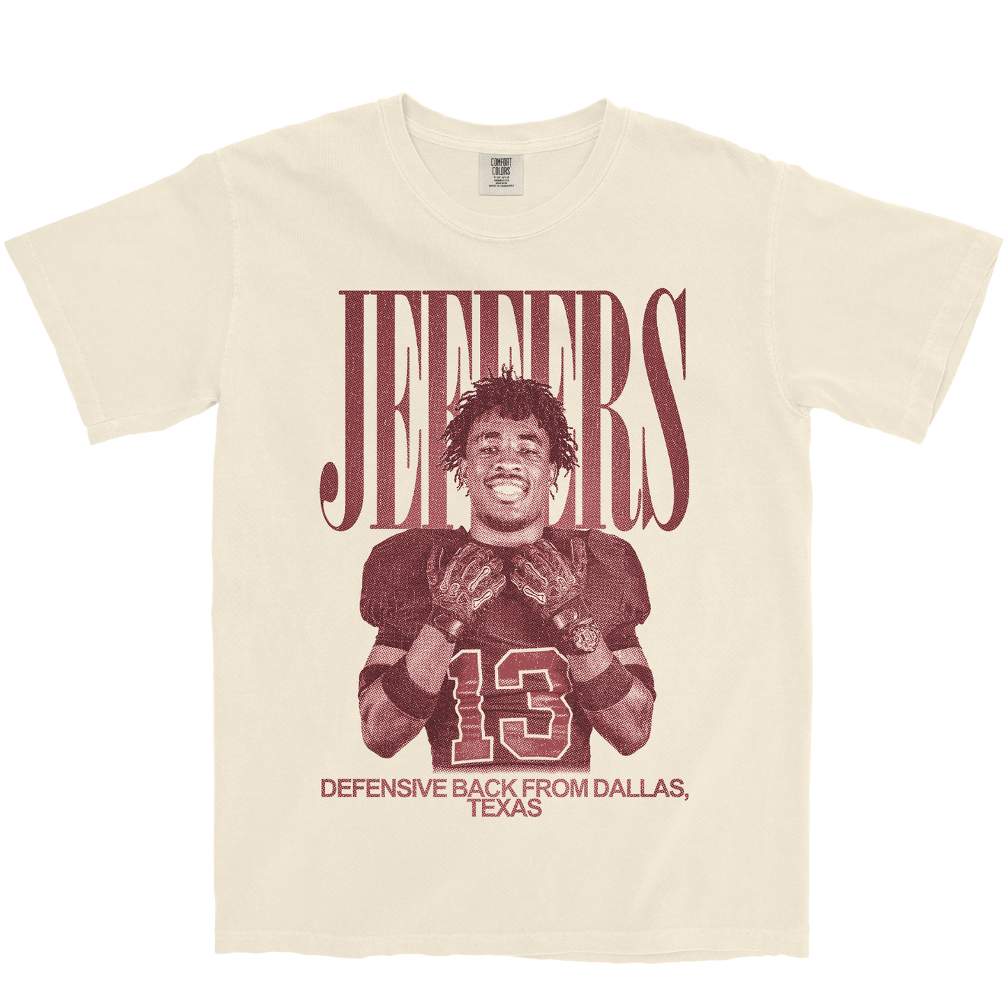 ROME JEFFERS VINTAGE IVORY TEE