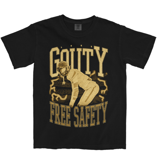 LUKE GOUTY VINTAGE BLACK TEE
