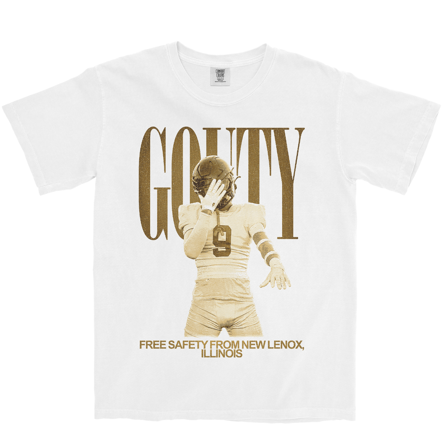 LUKE GOUTY VINTAGE WHITE TEE