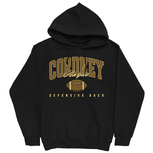 CORDNEY GLASPIE RETRO BLACK HOODIE