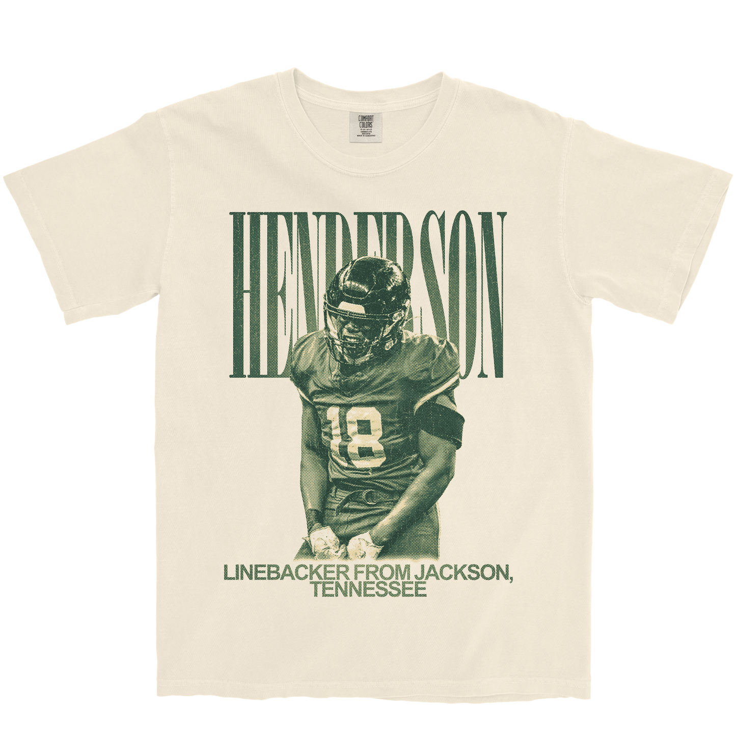 ELIJAH HENDERSON VINTAGE IVORY TEE