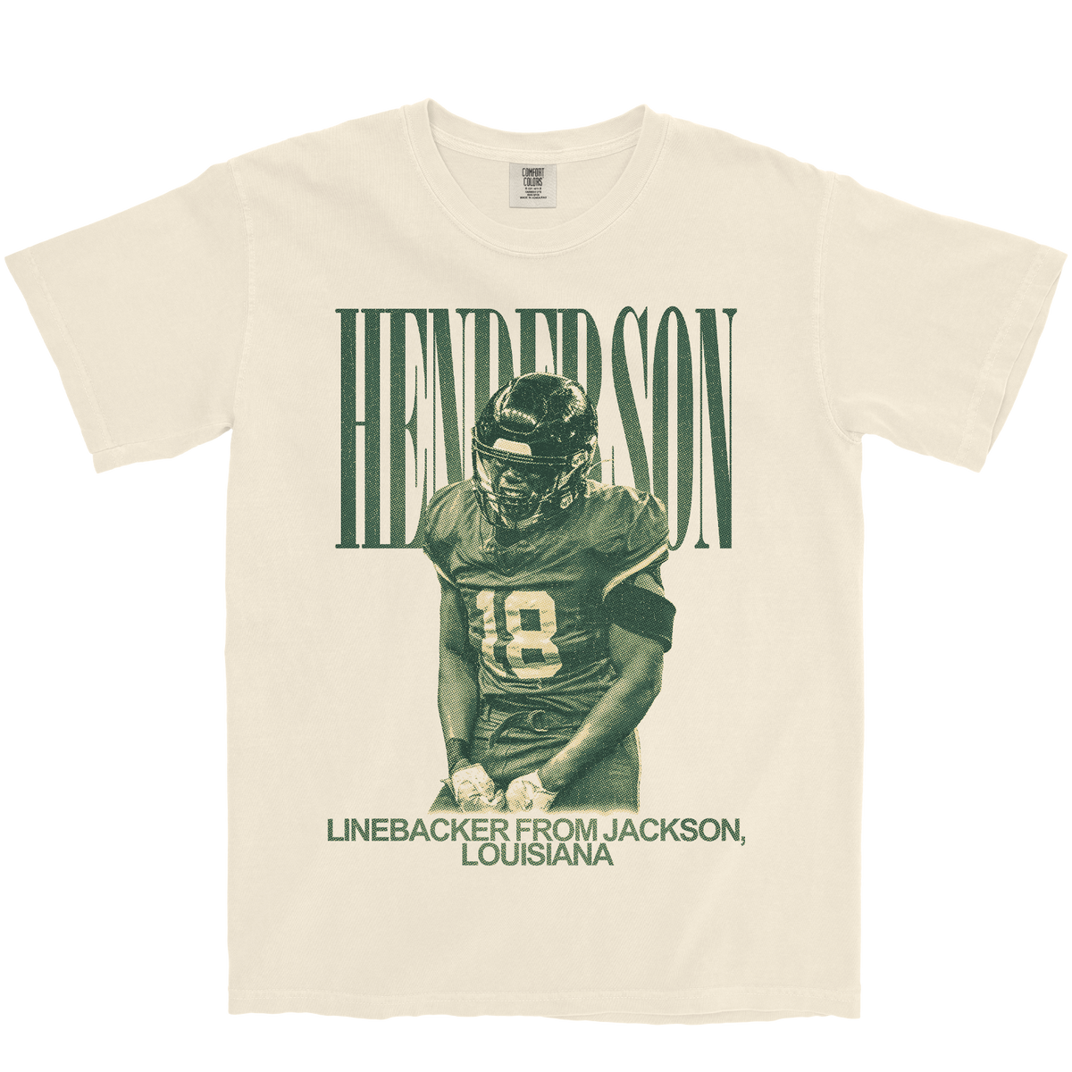 ELIJAH HENDERSON VINTAGE IVORY TEE
