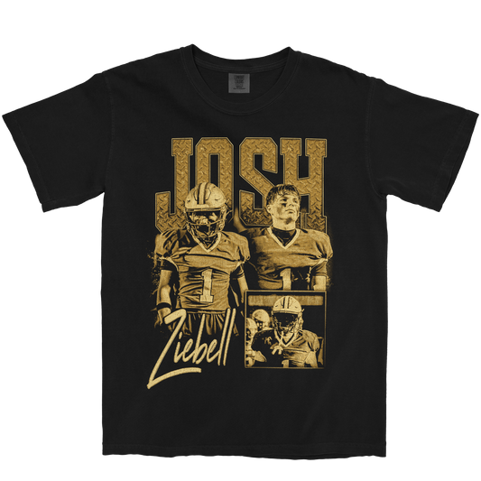 JOSH ZIEBELL GRAPHIC BLACK TEE