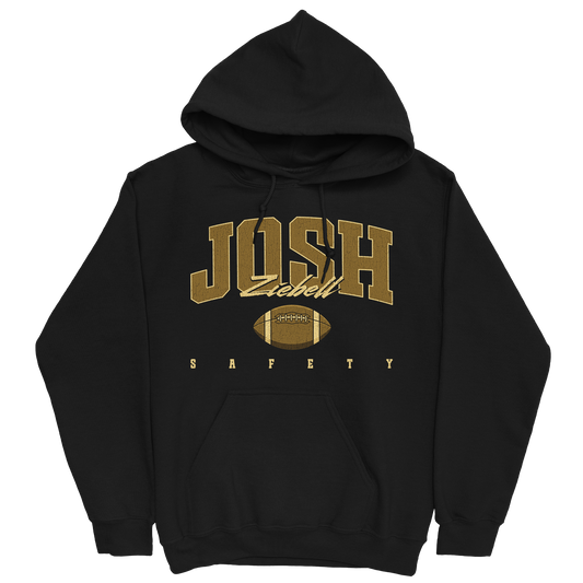 JOSH ZIEBELL RETRO BLACK HOODIE