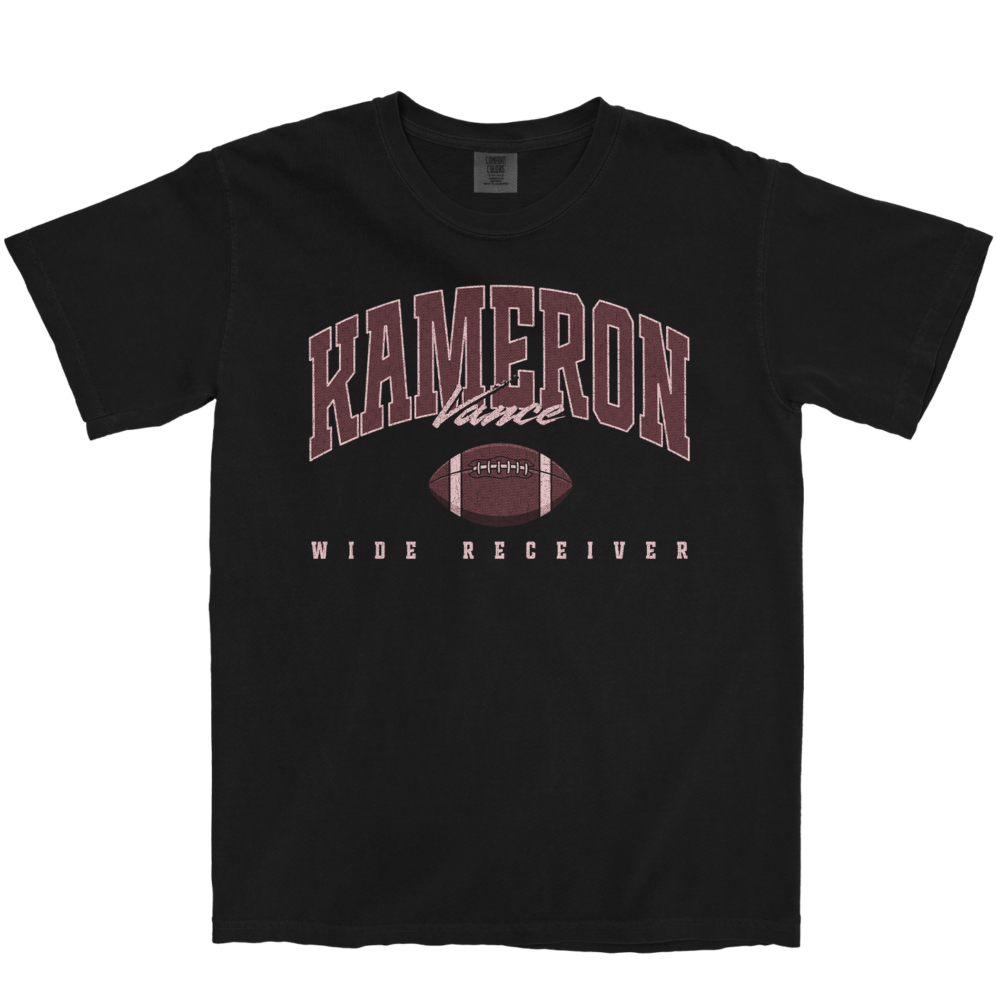 KAMERON VANCE RETRO BLACK TEE