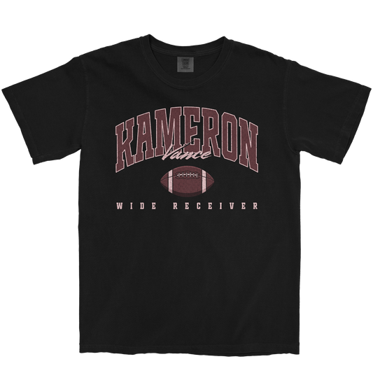 KAMERON VANCE RETRO BLACK TEE