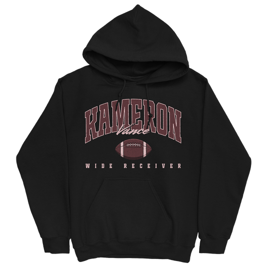 KAMERON VANCE RETRO BLACK HOODIE