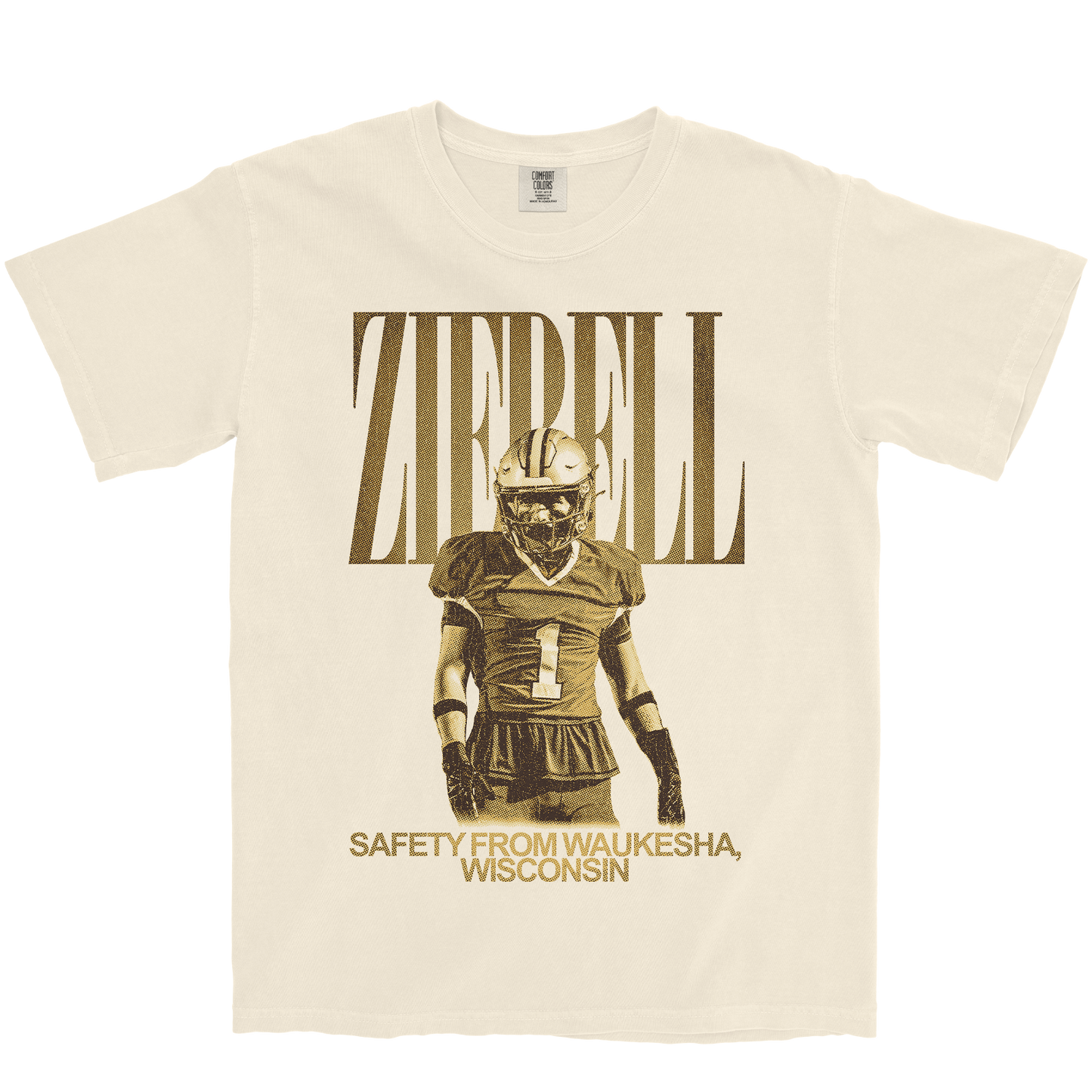 JOSH ZIEBELL VINTAGE IVORY TEE