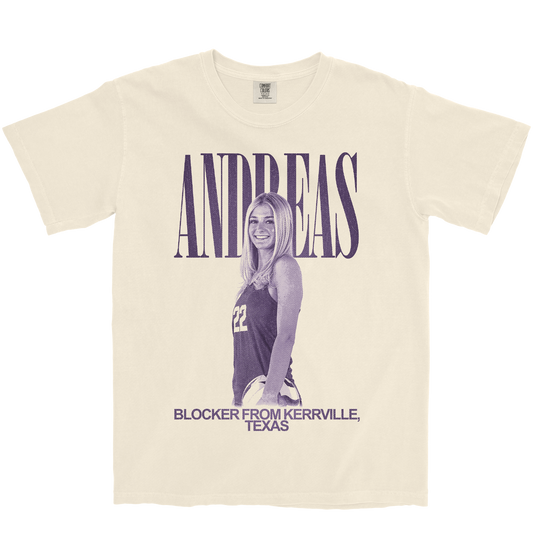 REELYN ANDREAS VINTAGE IVORY TEE