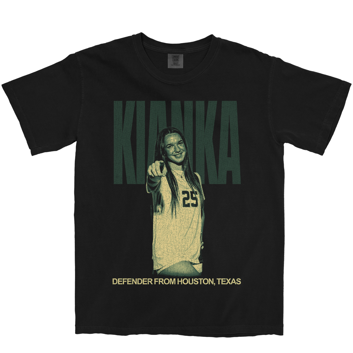 JOCELYN KIANKA VINTAGE BLACK TEE