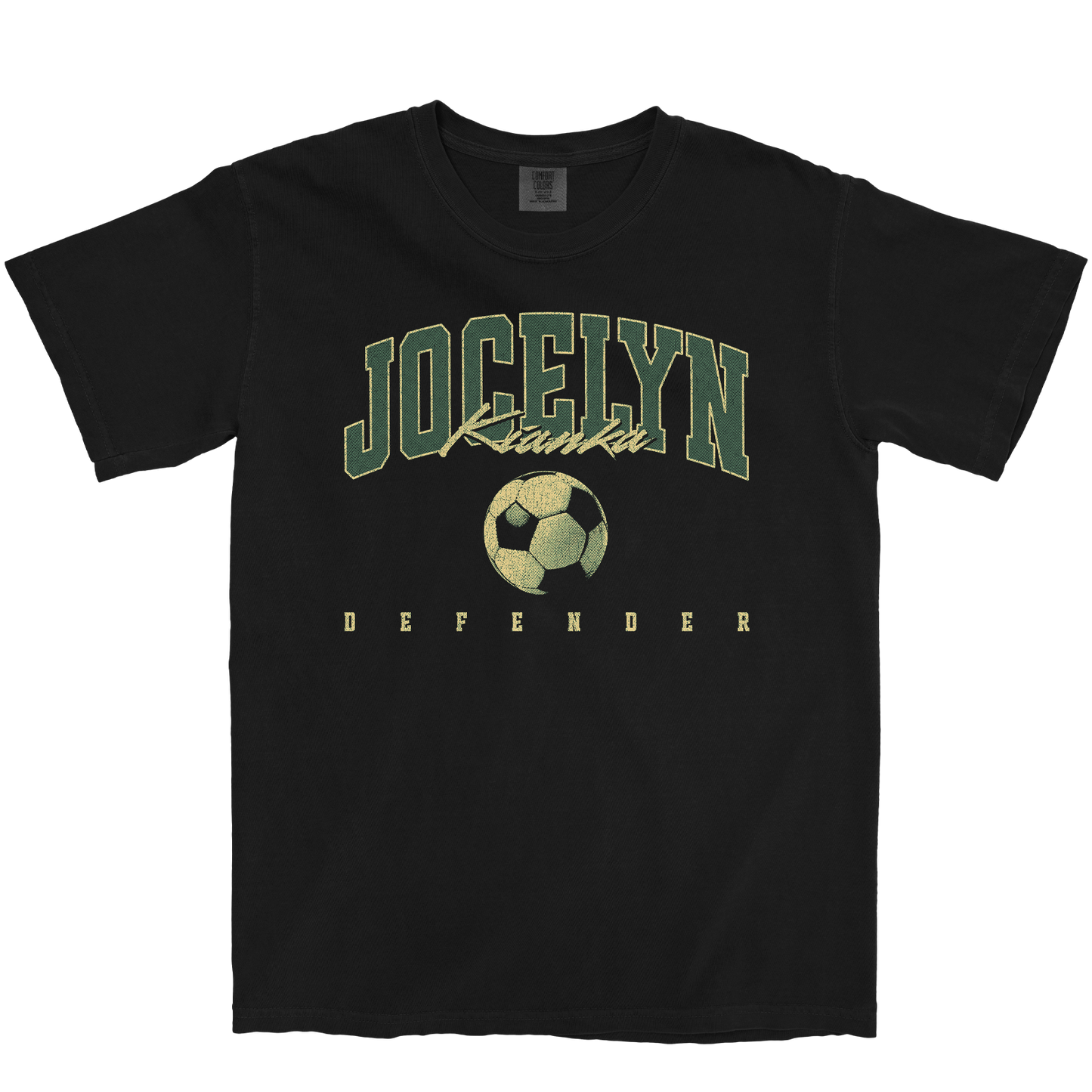 JOCELYN KIANKA RETRO BLACK TEE