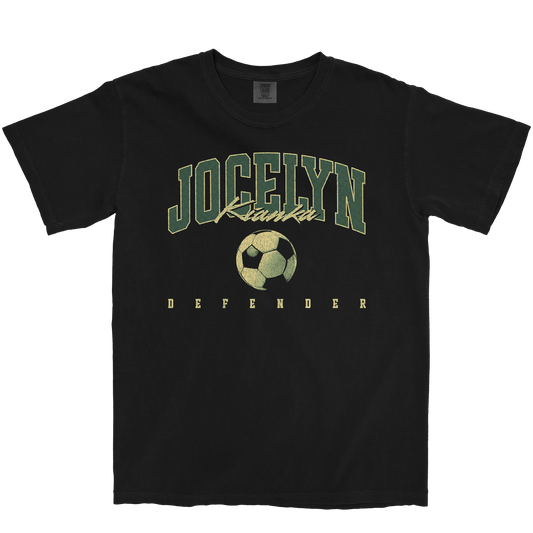 JOCELYN KIANKA RETRO BLACK TEE