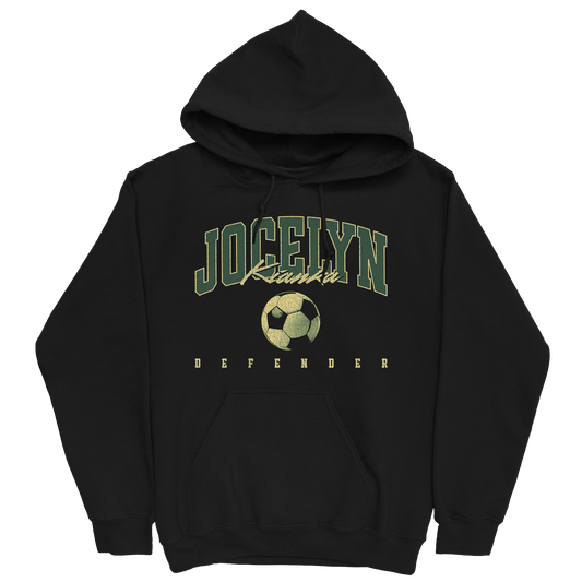 JOCELYN KIANKA RETRO BLACK HOODIE