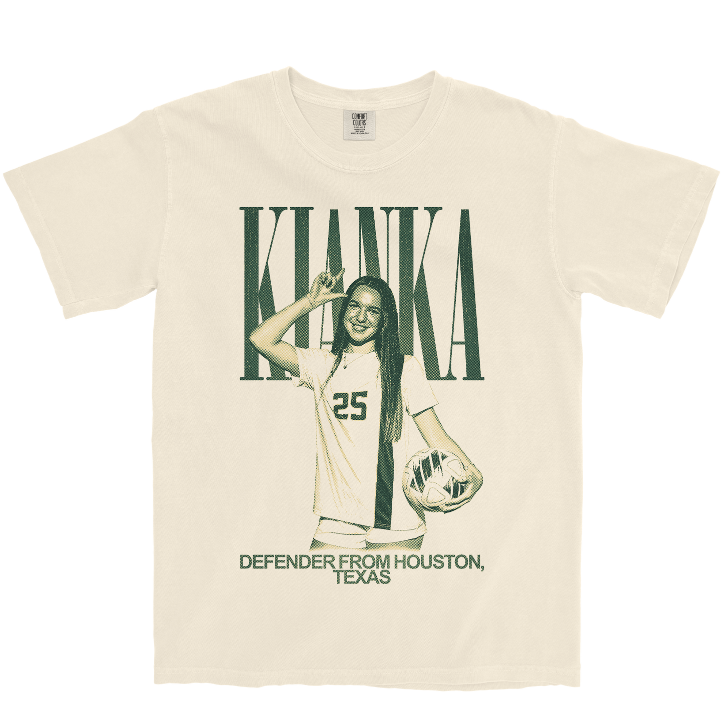 JOCELYN KIANKA VINTAGE IVORY TEE