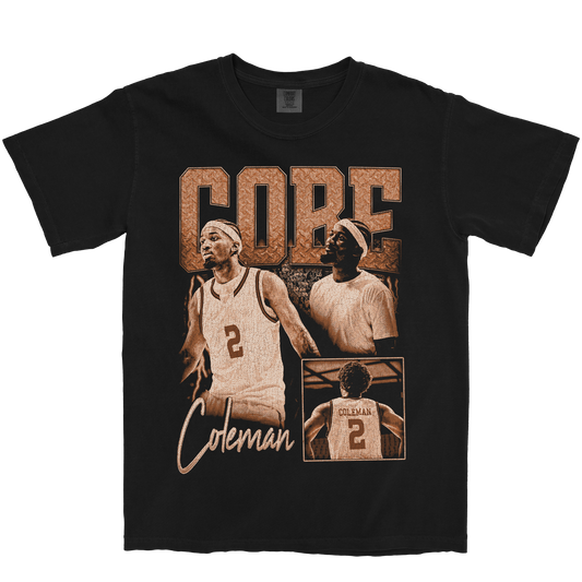 COBE COLEMAN GRAPHIC BLACK TEE