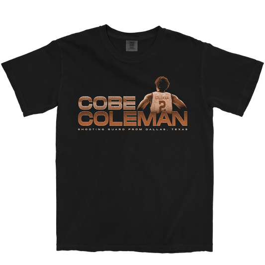 COBE COLEMAN RETRO BLACK TEE