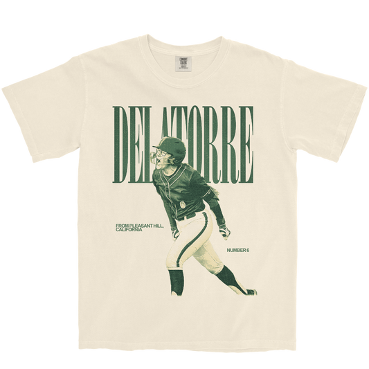 JESSICA DELATORRE VINTAGE IVORY TEE