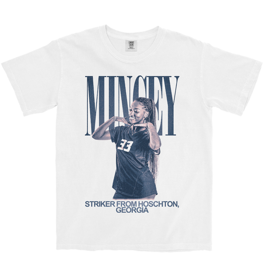 ANIYA MINCEY VINTAGE WHITE TEE