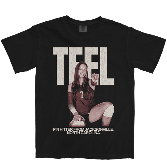 LOVINA TEEL VINTAGE BLACK TEE