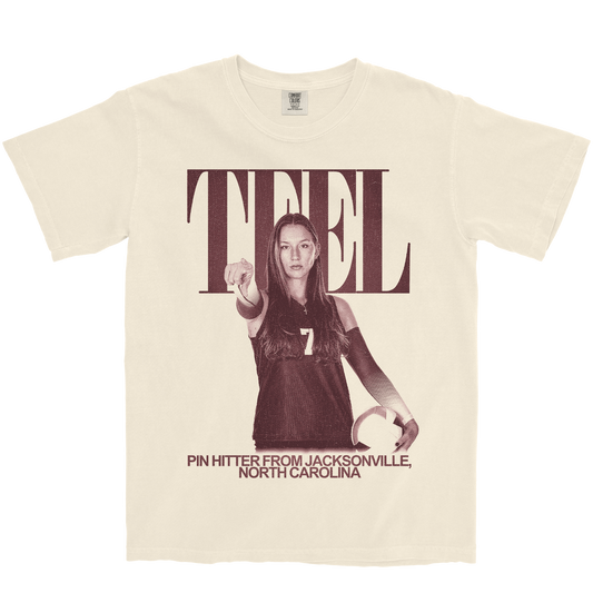 LOVINA TEEL VINTAGE IVORY TEE