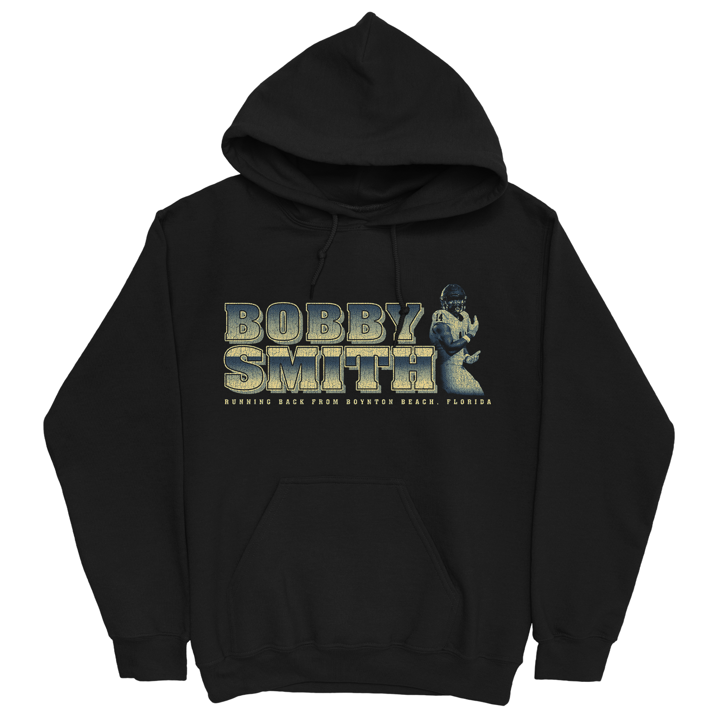 BOBBY SMITH CLASSIC BLACK HOODIE