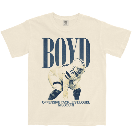 KYNJRICK BOYD VINTAGE IVORY TEE