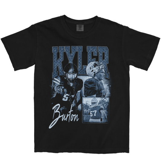 KYLER BURTON GRAPHIC BLACK TEE
