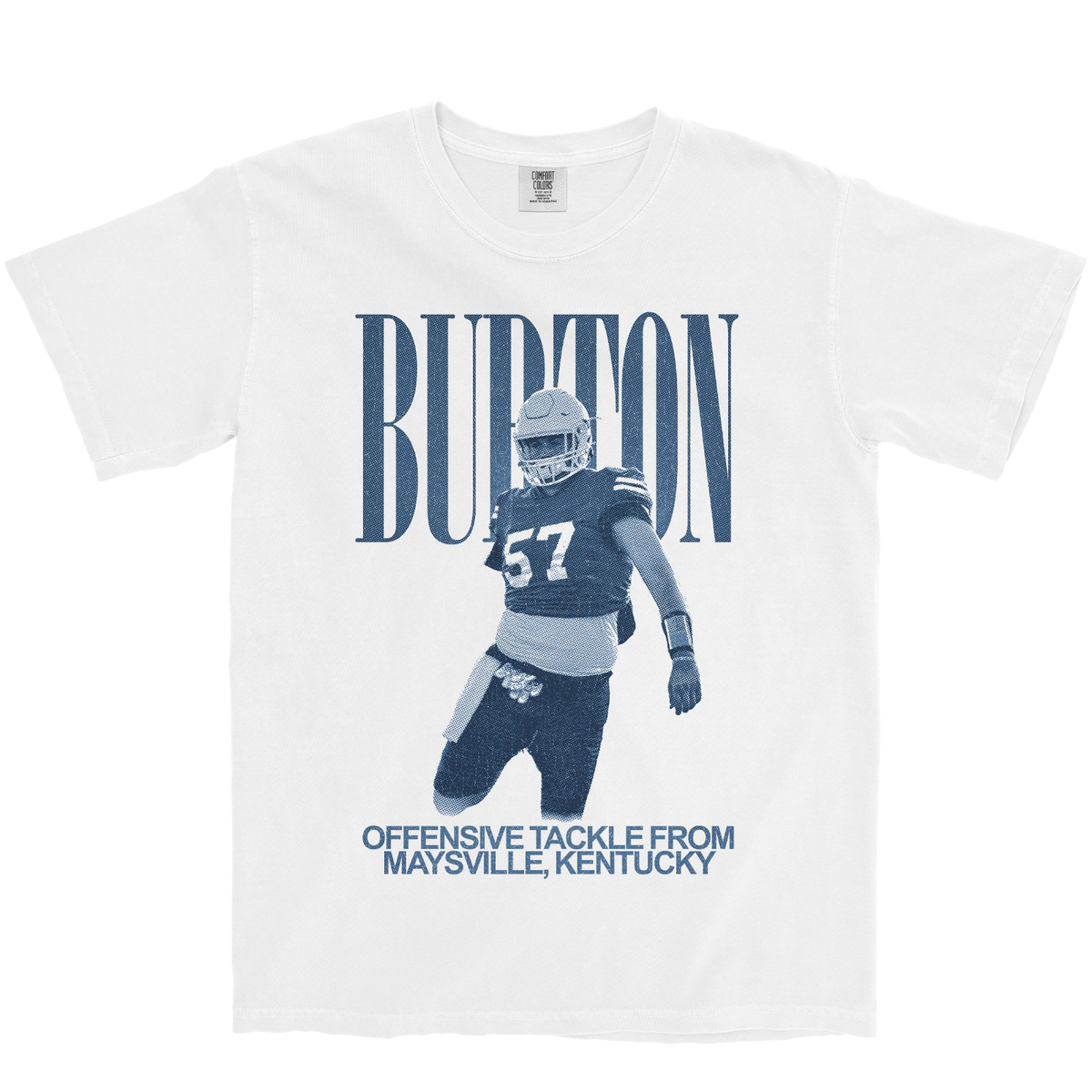 KYLER BURTON VINTAGE WHITE TEE