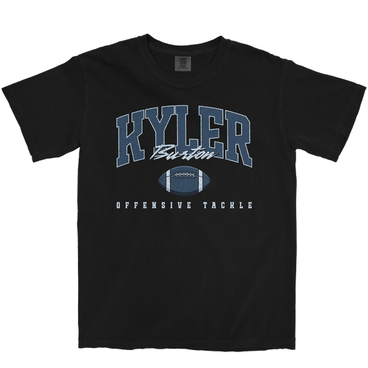 KYLER BURTON RETRO BLACK TEE