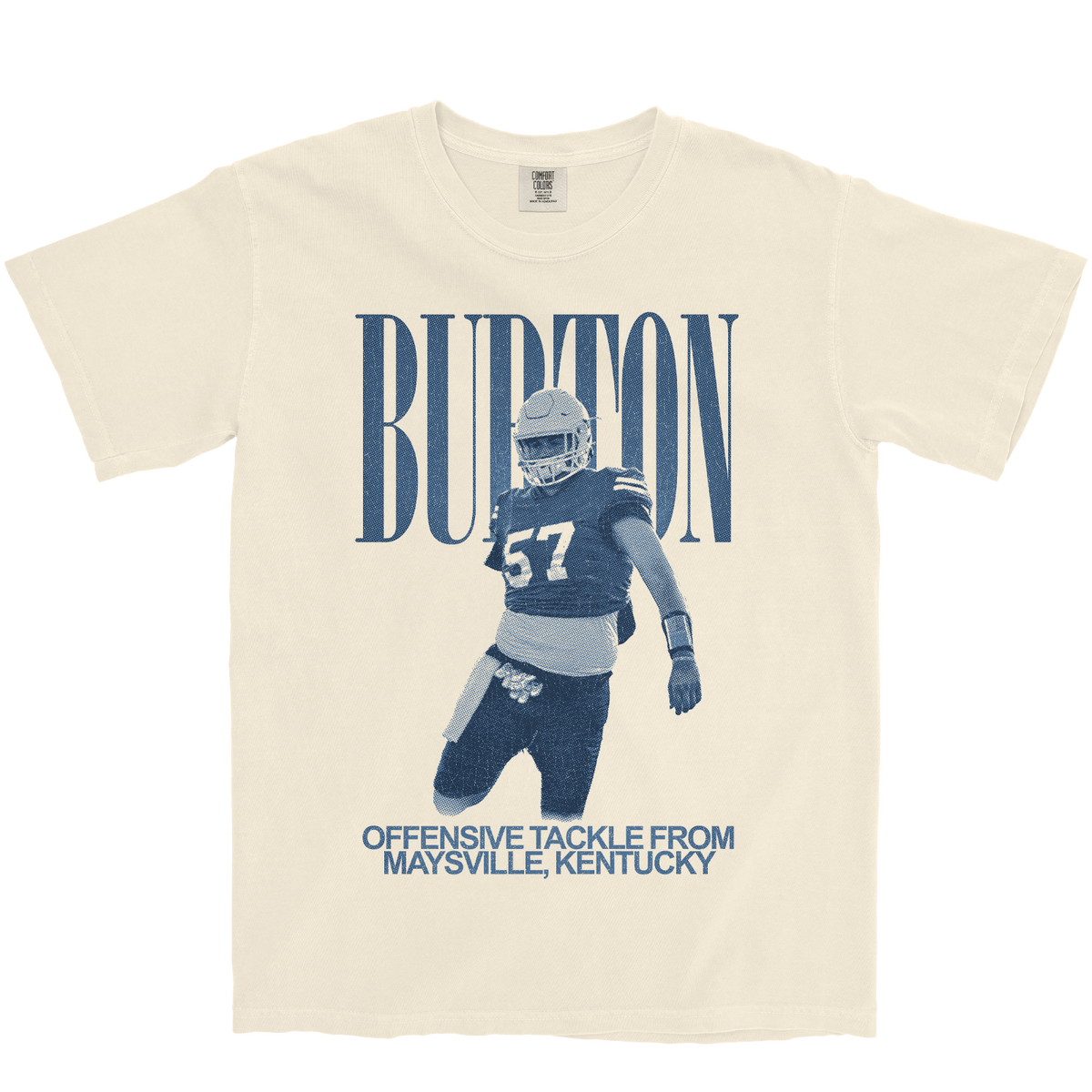 KYLER BURTON VINTAGE IVORY TEE