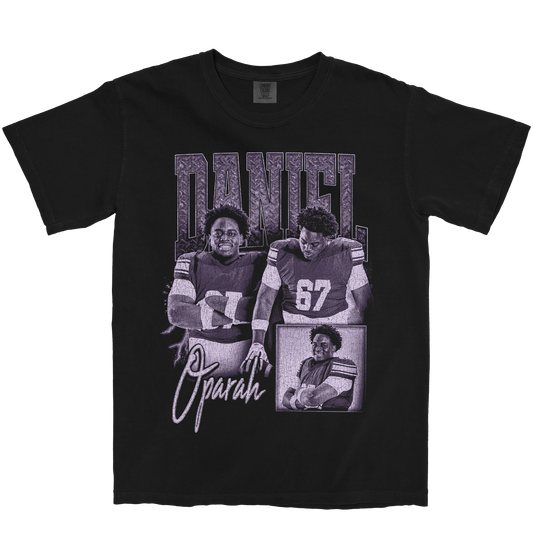 DANIEL OPARAH GRAPHIC BLACK TEE