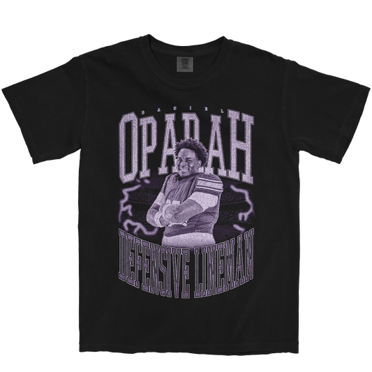 DANIEL OPARAH VINTAGE BLACK TEE