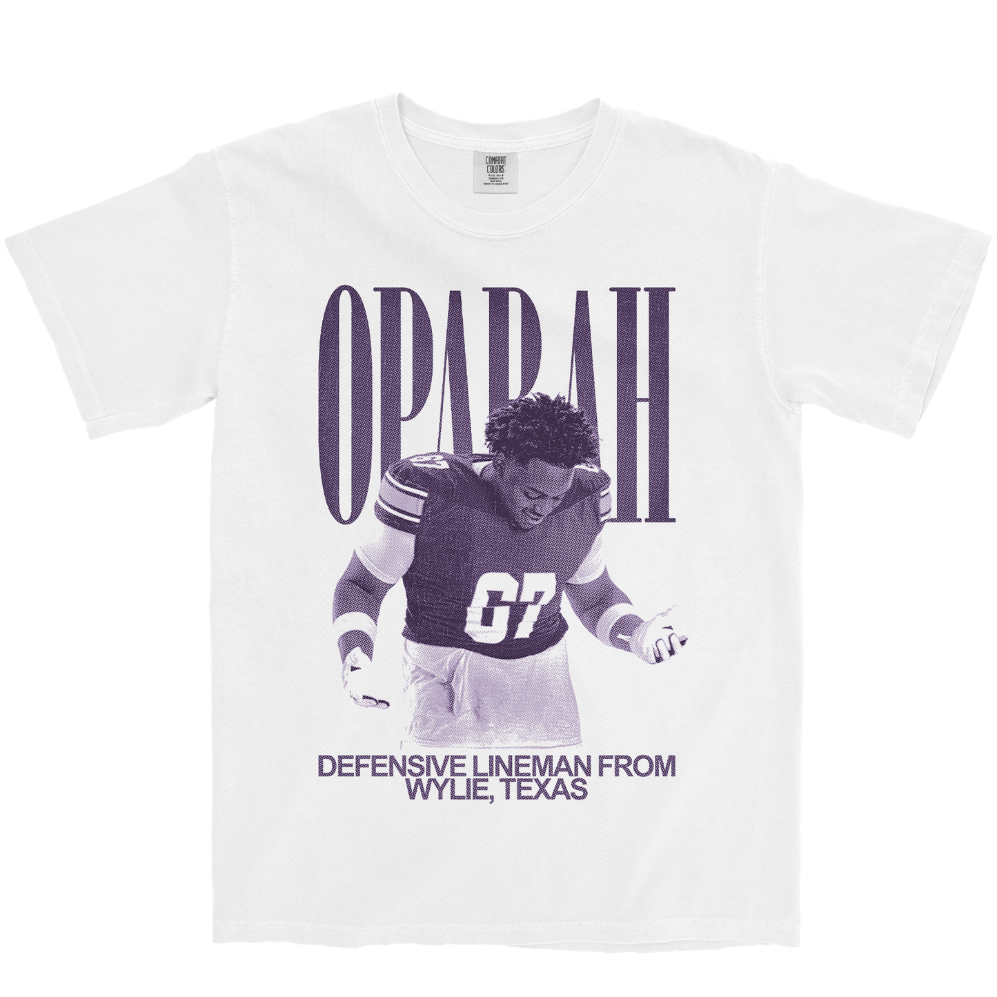 DANIEL OPARAH VINTAGE WHITE TEE