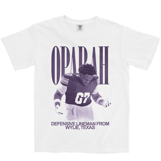 DANIEL OPARAH VINTAGE WHITE TEE